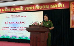 Tổ chức bồi dưỡng nghiệp vụ cho cảnh sát khu vực