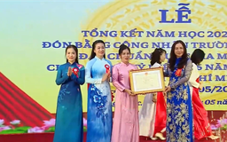 Trường Mầm non Cổ Nhuế 2 đón Bằng công nhận chuẩn Quốc gia mức độ 2
