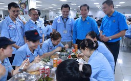 Bữa cơm công đoàn gắn kết yêu thương