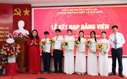 Phường Đống Đa chú trọng phát triển Đảng trong học sinh THPT