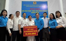Thêm mái ấm công đoàn, thêm điểm tựa cho người lao động