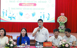 Tăng cường kết nối việc làm, thúc đẩy khởi nghiệp tại xã Hát Môn