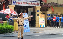 Kiểm soát giao thông phục vụ kỳ thi tốt nghiệp THPT