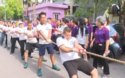 Sôi nổi ngày hội thể thao người lao động xã An Khánh