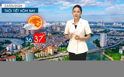 Dự báo thời tiết tối | 23/05/2026