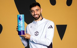 Bruno Fernandes giành giải Cầu thủ xuất sắc nhất Ngoại hạng Anh