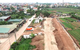 GPMB đường gom phía Đông cao tốc Pháp Vân - Cầu Giẽ gặp khó khăn