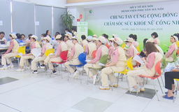 700 công nhân Hà Nội được khám sức khỏe miễn phí