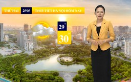 Dự báo thời tiết sáng | 25/05/2026