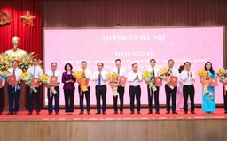 Thành ủy Hà Nội công bố các quyết định về công tác cán bộ