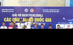 Dấu ấn đầu tư bài bản của Pickleball Công an nhân dân