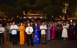 Đoàn đại biểu HĐND toàn quốc tham dự chương trình Tinh hoa Đạo học