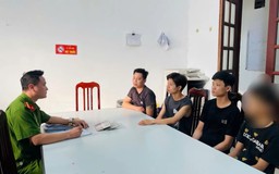 Công an phường Thượng Cát bắt giữ 4 đối tượng dùng dao cướp tài sản giữa đêm