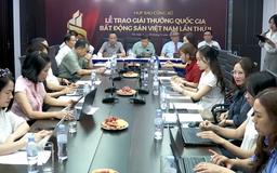 Lễ trao Giải thưởng Quốc gia Bất động sản Việt Nam lần thứ II diễn ra vào ngày 2/6
