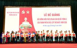 120 học viên hoàn thành lớp bồi dưỡng kiến thức quốc phòng - an ninh