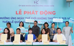 Phường Hoàn Kiếm hướng tới xây dựng môi trường không khói thuốc