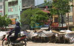 Thi công dang dở, đường Nguyễn Cảnh Dị thành nơi đổ rác