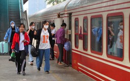Ga Hà Nội đón lượng hành khách lớn dịp nghỉ lễ
