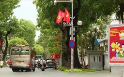 Hà Nội rực rỡ cờ hoa chào mừng Đại hội XI MTTQ Việt Nam
