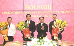 Thành ủy Hà Nội công bố quyết định về công tác cán bộ