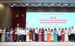 22 thí sinh tranh tài báo cáo viên, tuyên truyền viên giỏi năm 2026