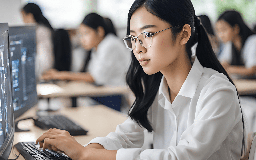 Sinh viên sử dụng AI và định hướng nghề nghiệp trong thời đại số