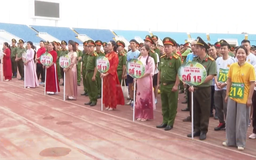 Rèn thể lực - Rèn bản lĩnh người chiến sĩ công an Thủ đô