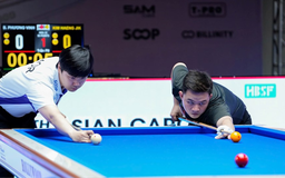Bao Phương Vinh giành ngôi Á quân carom 3 băng châu Á