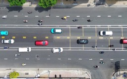 Phương án phân làn đường đảo chiều đầu tiên ở TP.HCM