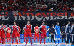 Futsal Indonesia vượt mặt futsal Việt Nam trên BXH FIFA