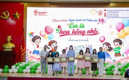 Lan tỏa yêu thương, tiếp thêm nghị lực cho bệnh nhi nhân ngày 1/6