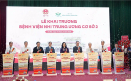Bệnh viện Nhi Trung ương cơ sở 2 chính thức đi vào hoạt động