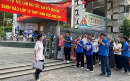 Hơn 16.000 lượt thí sinh Hà Nội hoàn thành thi vào lớp 10 chuyên