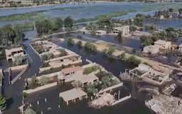 Nước sông Euphrates dâng cao gây ngập lụt nghiêm trọng tại Syria