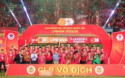CLB Công an Hà Nội có ngày nâng cúp vô địch trọn vẹn