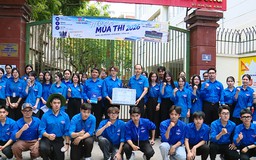 Thành đoàn Hà Nội động viên các điểm 'tiếp sức mùa thi'