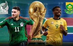 Mexico và Nam Phi chuẩn bị cho trận mở màn