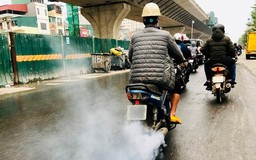 Người dân khó chịu trước tình trạng ô nhiễm khí thải từ xe máy