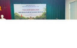 Tọa đàm khoa học 'Nhận diện giá trị nổi bật của khu di tích Cổ Loa'