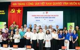 Chương trình khám chữa bệnh tình nguyện chung tay vì sức khoẻ cộng đồng