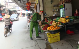 Công an Chương Mỹ xóa bỏ điểm đen chợ tạm