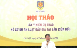 Hoàn thiện thể chế đấu giá tài sản, nâng cao hiệu quả khai thác nguồn lực