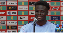 Bukayo Saka báo tin vui cho đội tuyển Anh