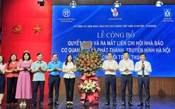 Liên Chi hội Nhà báo Cơ quan Báo và Phát thanh, Truyền hình Hà Nội ra mắt