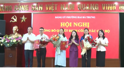 Hội nghị lần thứ 8 BCH Đảng bộ phường Hai Bà Trưng khoá I