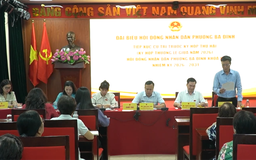 HĐND phường Ba Đình tiếp xúc cử tri trước kỳ họp thứ hai