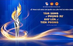 Lễ trao Giải Báo chí Quốc gia lần thứ XX - năm 2025 diễn ra tối nay 21/6