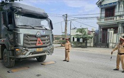 Xử lý xe quá tải trên các tuyến trọng điểm