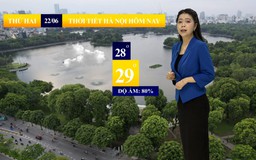 Dự báo thời tiết sáng | 22/06/2026