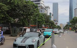 Rào chắn trên đường Văn Cao đến tháng 4/2027 để thi công ga Quần Ngựa